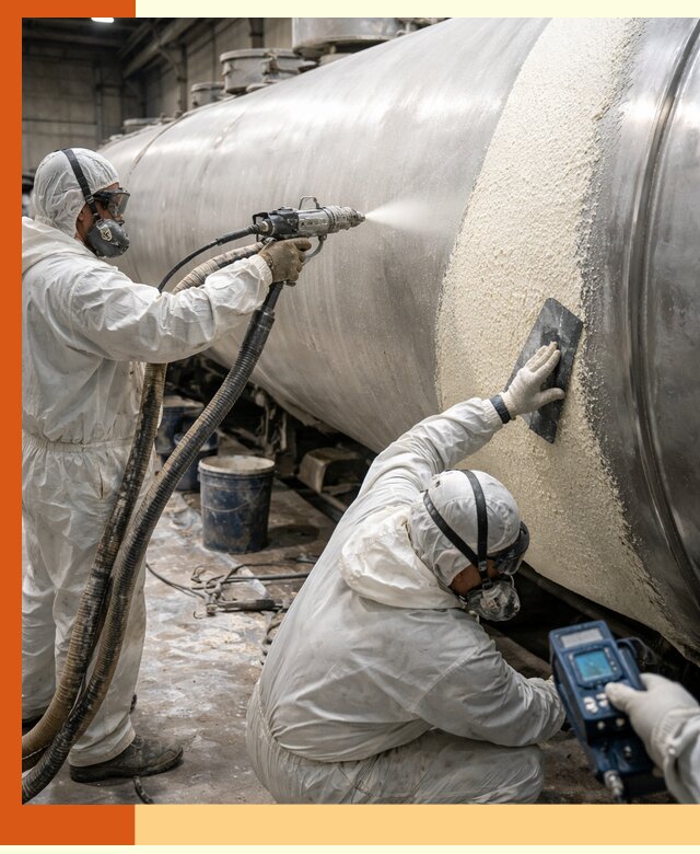 Утепление автоцистерн жидкой теплоизоляцией в Якутске
